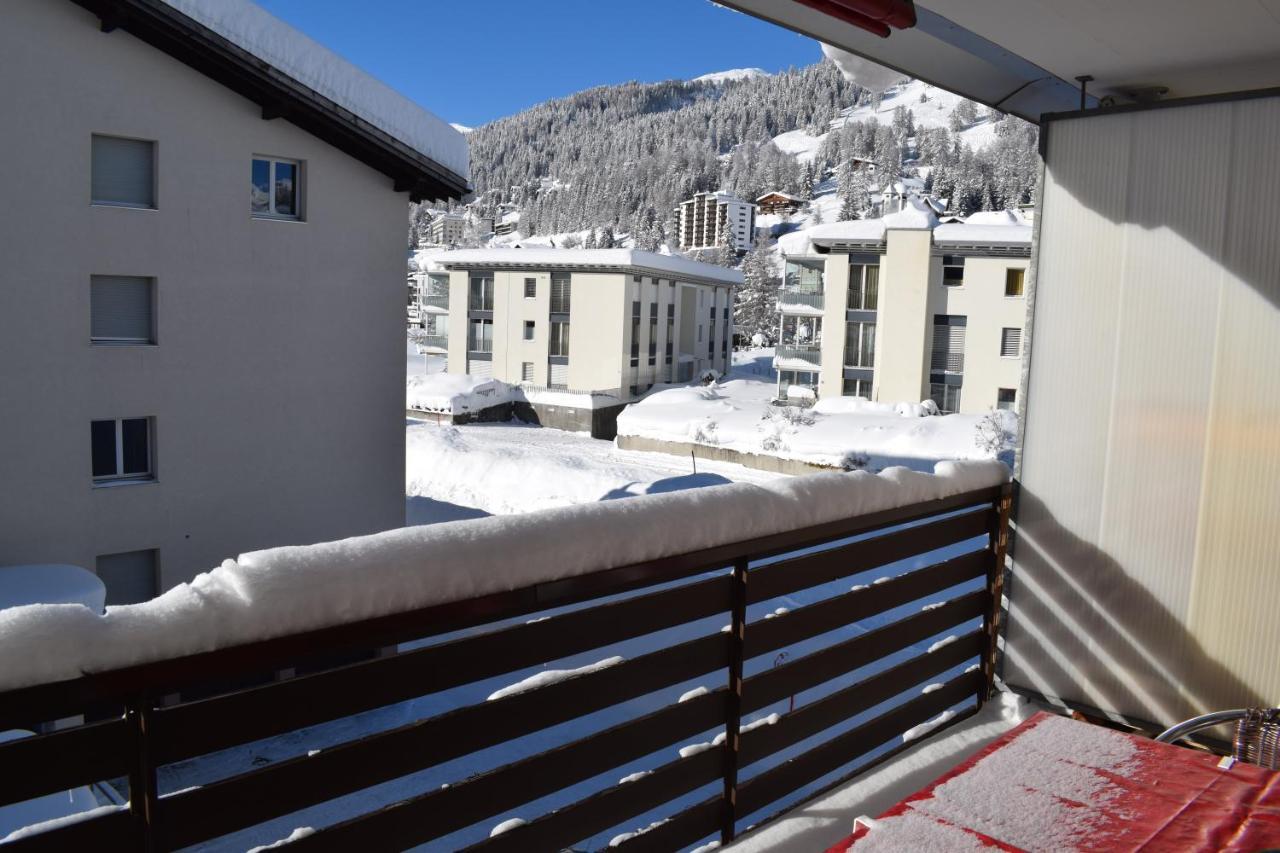 Ferienwohnung Bündawiese Davos Exterior foto