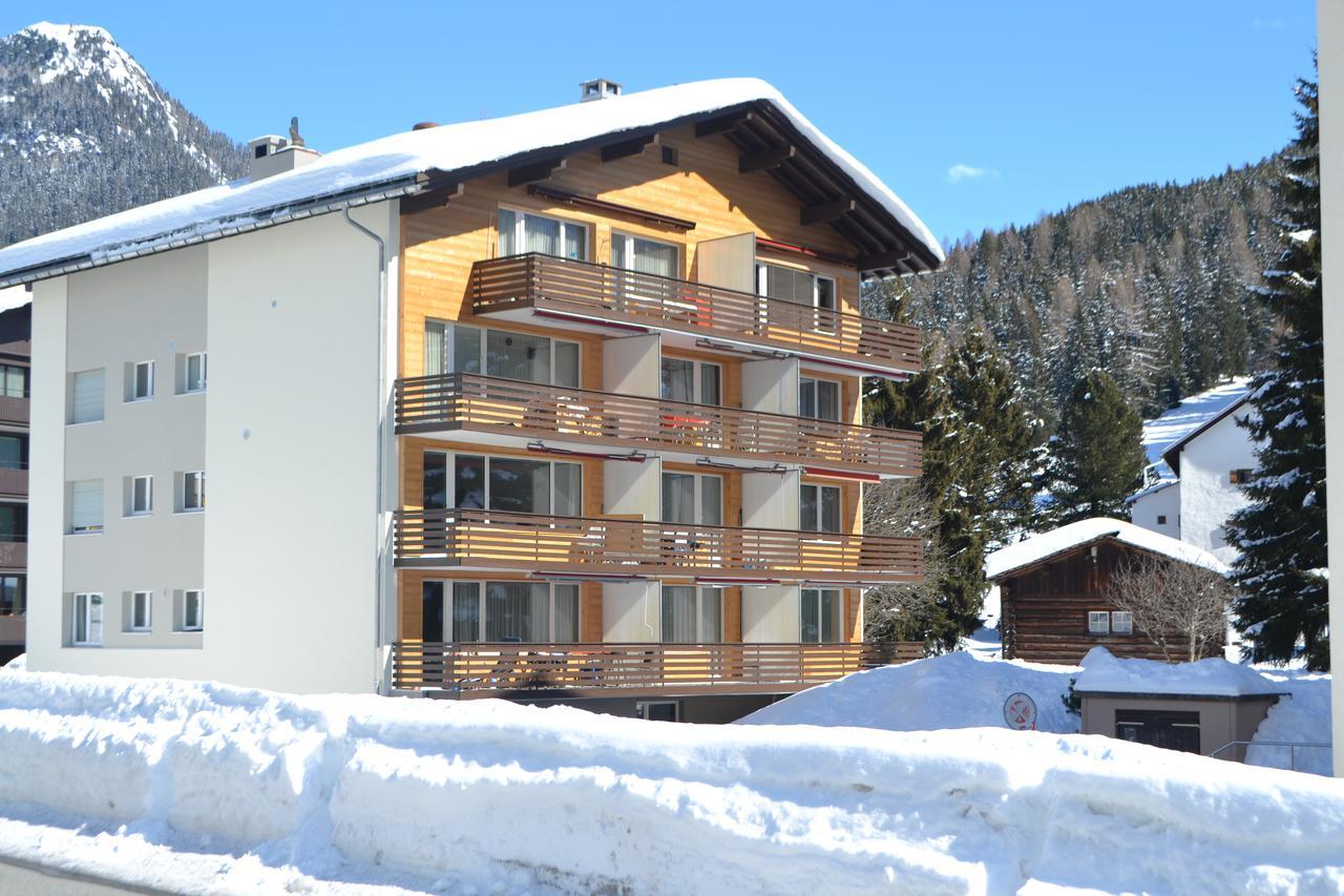 Ferienwohnung Bündawiese Davos Exterior foto